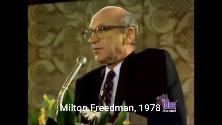 Joe Biden Word For Word Using The Same Playbook Milton Friedman Called Out In 1978