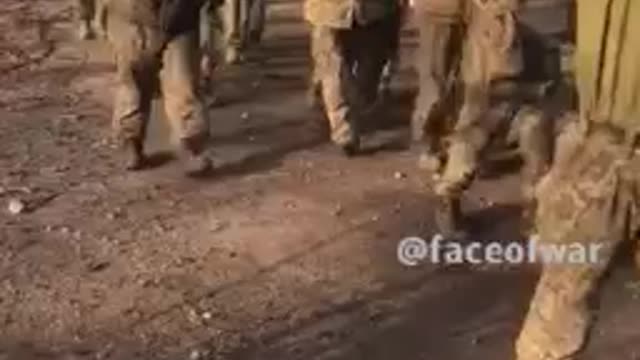 Ukraine military force gun down in donbas