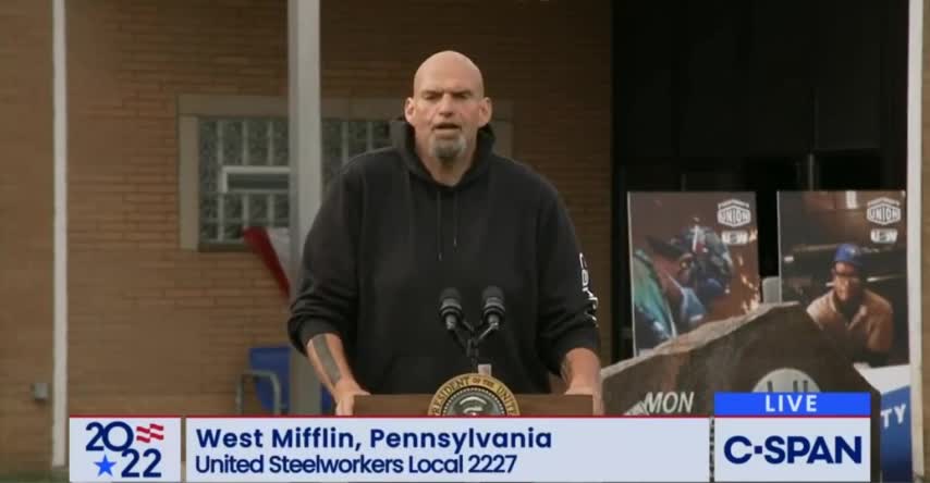 Fetterman Gives Incoherent Speech Begging Voters To Send Him To Washington