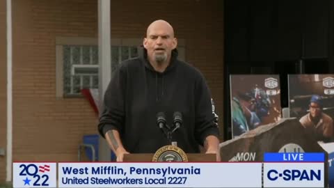 Fetterman Gives Incoherent Speech Begging Voters To Send Him To Washington