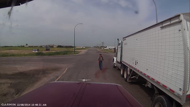 Close Call on Saskatoon Highway 16