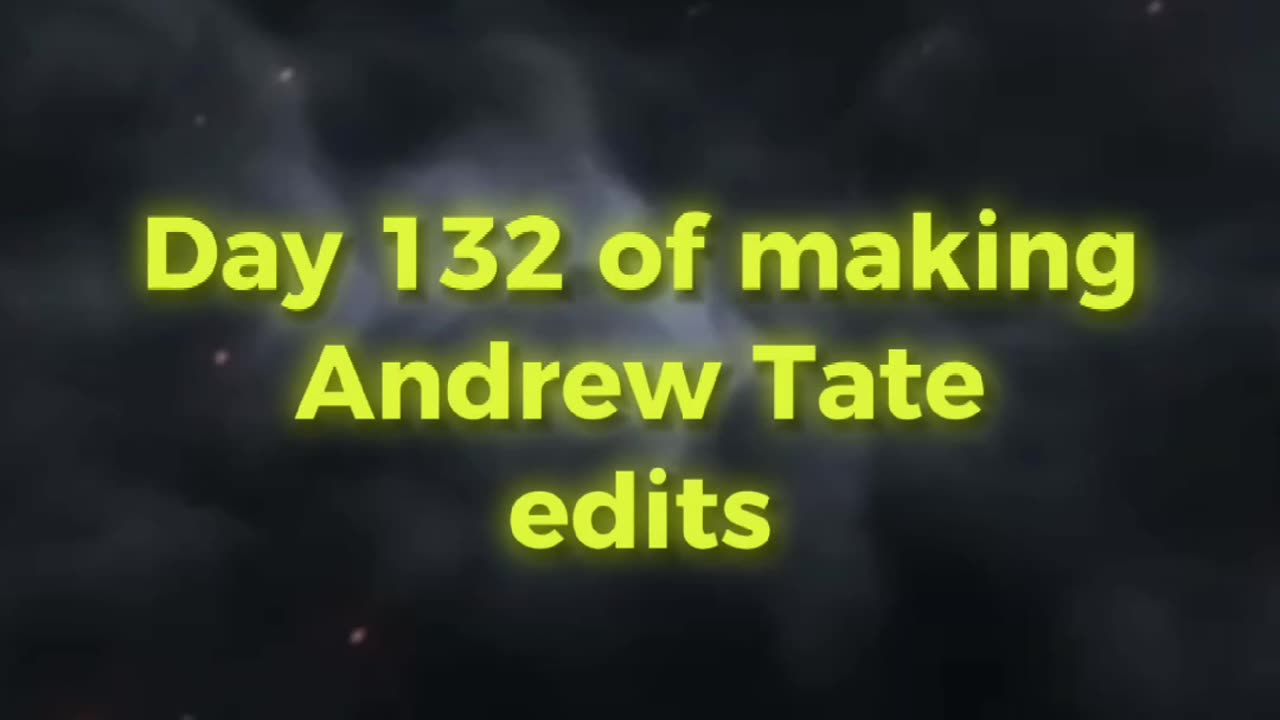 Day 132 of 75 hard challenge of making Andrew tate edits until he recognize ME.#tate #andrewtate