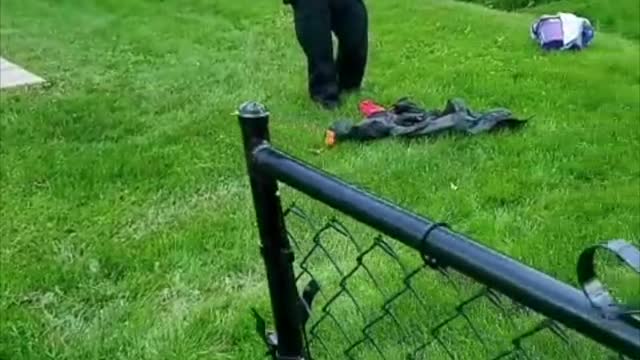 Cops Rescue Themselves from Tiny Snake