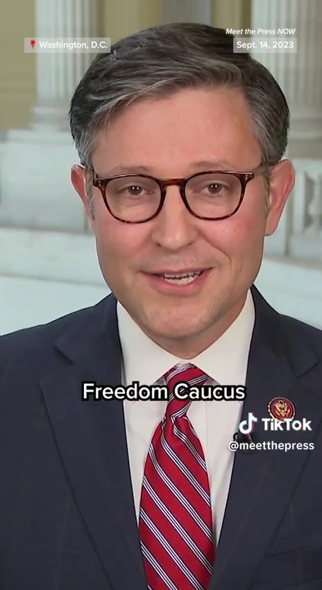 💥 Mike Johnson 6 Weeks Ago Before Becoming Speaker