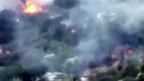 Paratroopers blast two tanks with javelin missiles