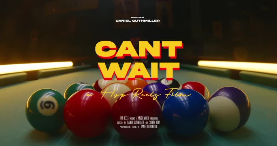 CAN'T WAIT (Official Video Trailer)