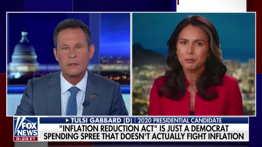 Tulsi Gabbard on the Biden admin expanding the IRS!!