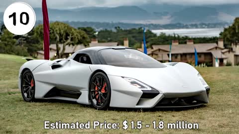 Word most expensive cars (2021- 2022)