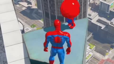 SPIDERMAN DIES ON GTA 5