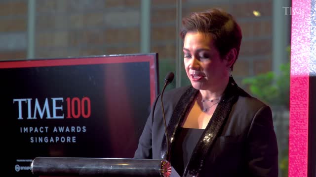 TIME100 Impact Awards Lea Salonga Speech