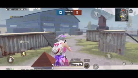 1 VS 3 M416 only Tdm Room Match Pubg Mobile | 1v3 |