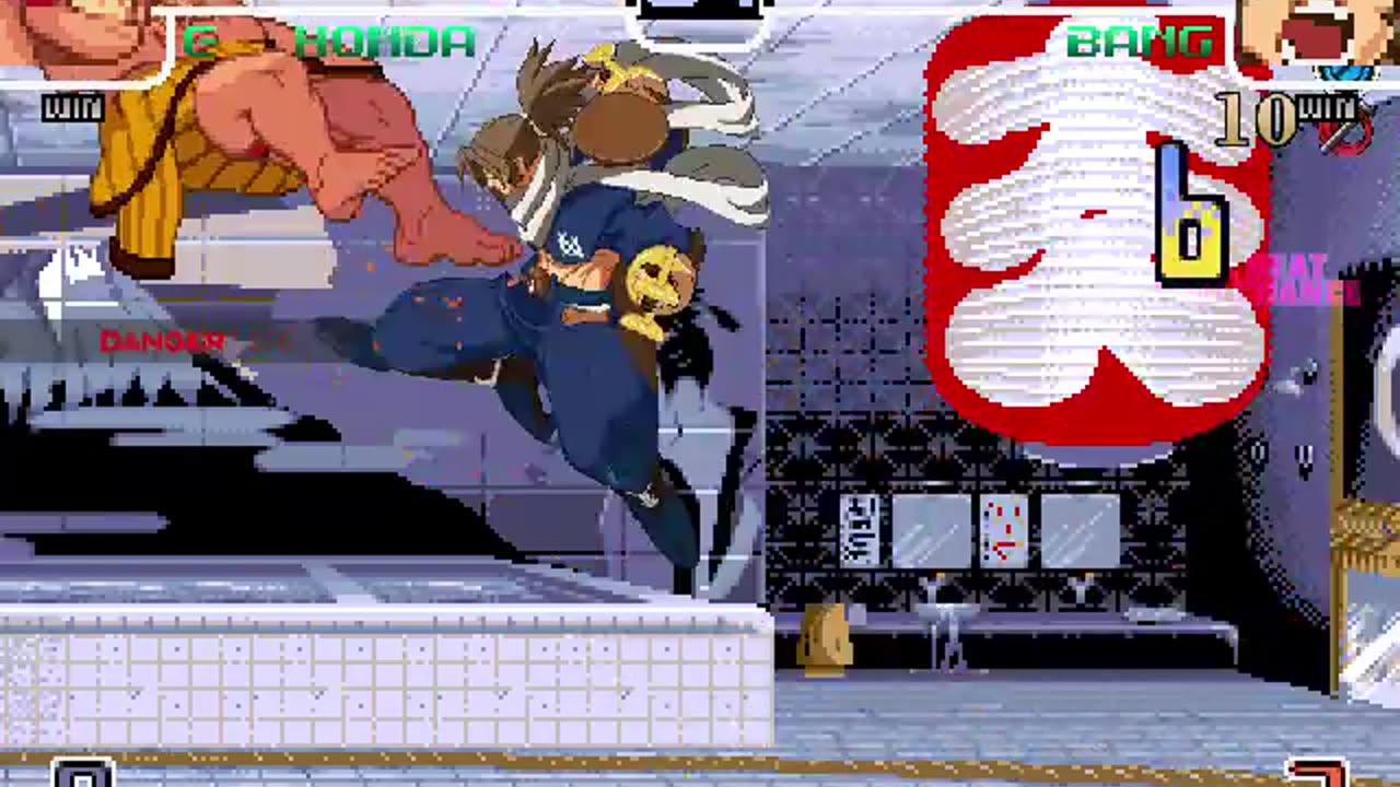 Bang Shishigami (Me) vs E. Honda