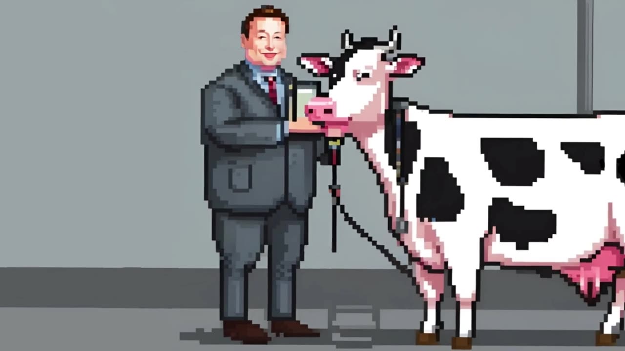 33 April - Elon Musk buys a cow