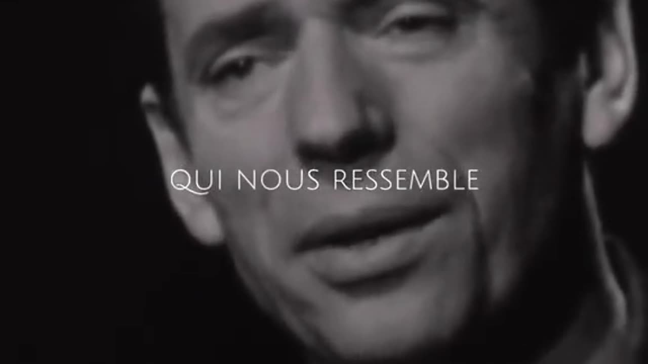 Yves Montand chante Les Feuilles mortes