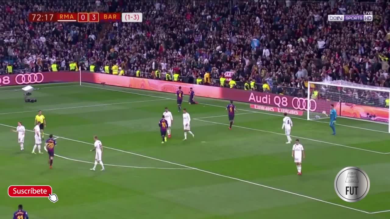 Real Barcelona goals 0 - 3 27.2.2019