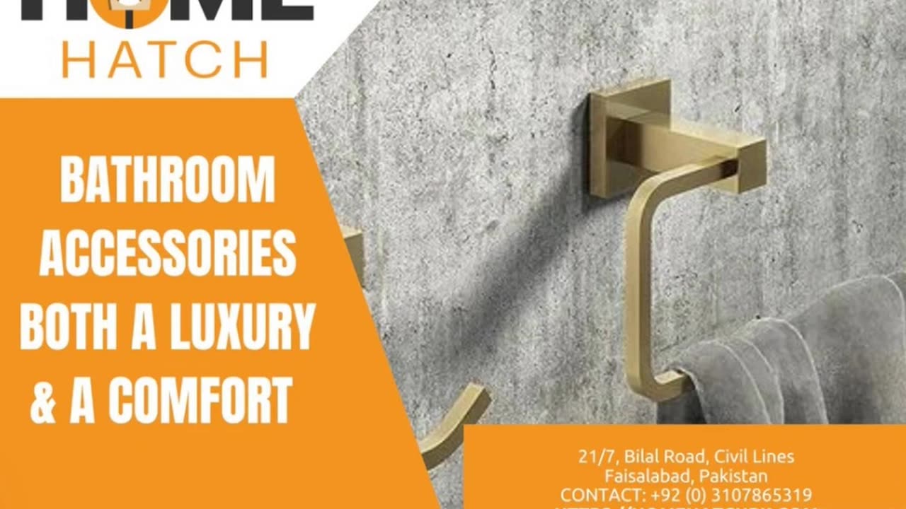 Homehatchpk provides luxury bathroom accessories