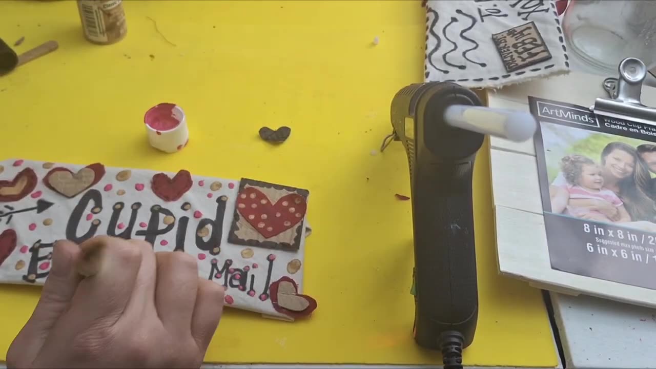 Craft Love! DIY Rustic Valentine's "Love Letter" - Heartfelt and Stylish! 💖🔨 #ValentineCrafts