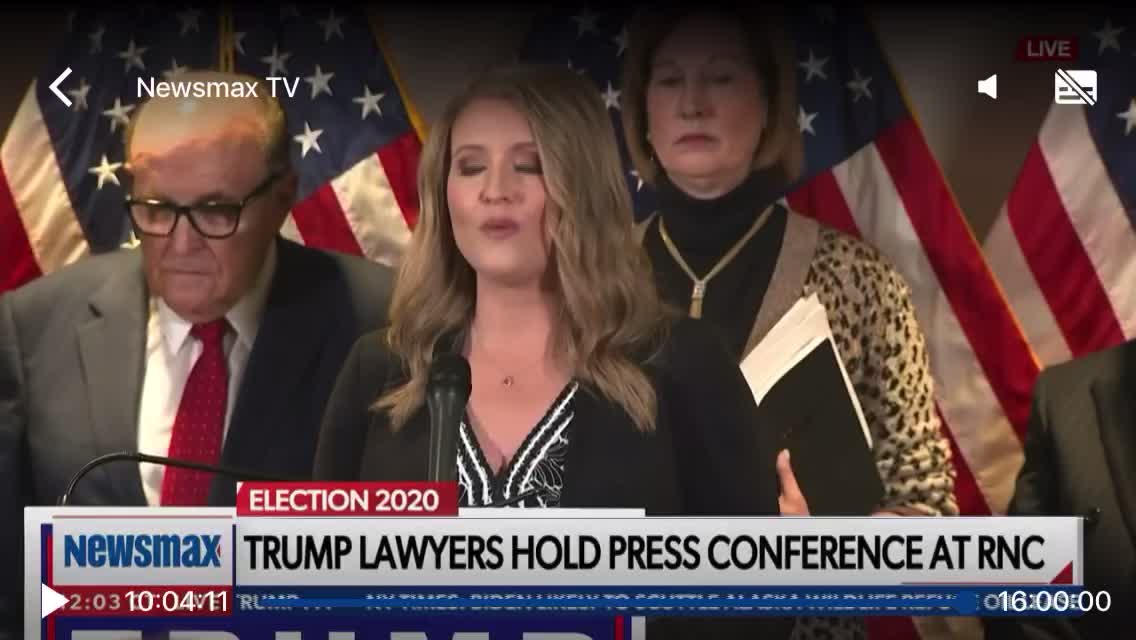 Trump’s legal team press conference