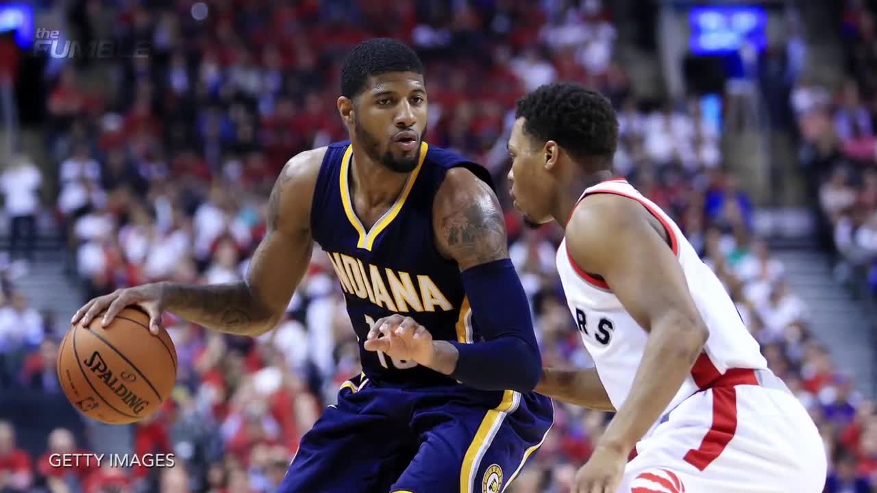 Drake Yells At Paul George During Raptors vs. Pacers Game, Blasts Him on Instagram