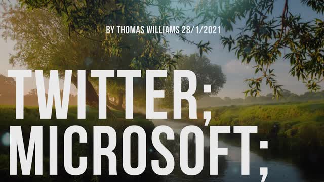 Twitter; Microsoft;