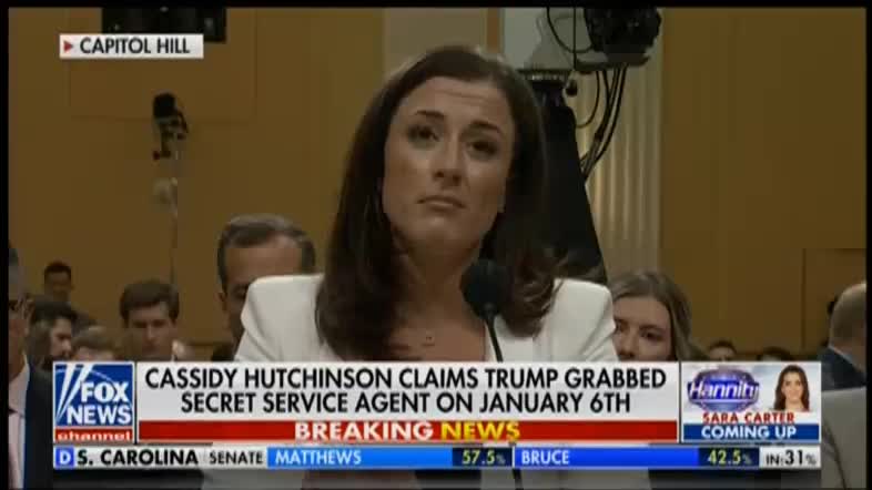 Cassidy Hutchinson lunge claim and Secret Service Denial