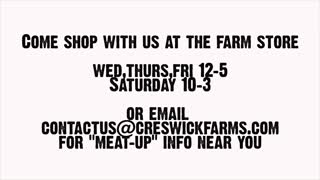 Greg Discusses How You Can Order From Creswick Farms