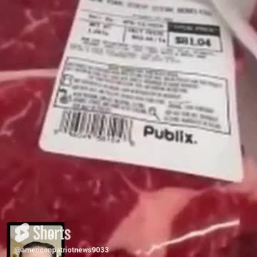 97.00 dollars for a steak in Publix