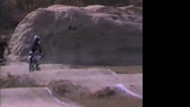 Very Old vhs transfer tri-City BMX around startup time