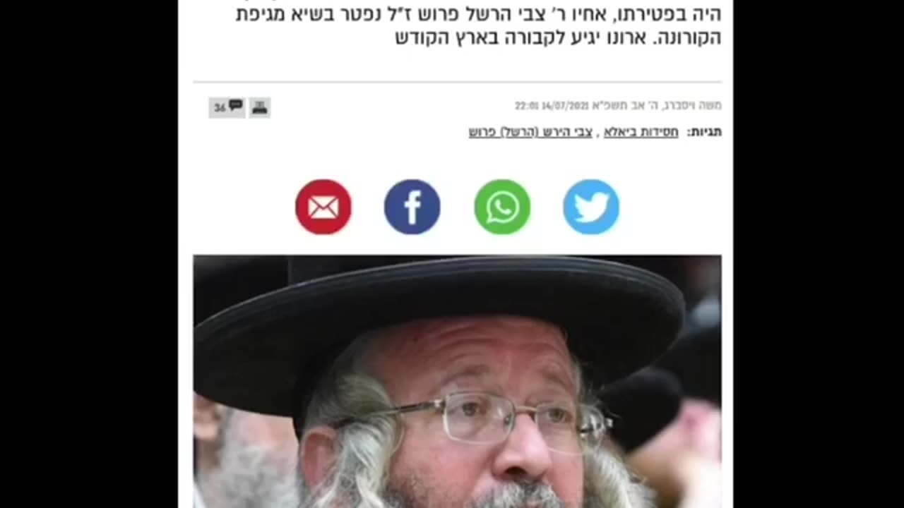 מתו בפתאומיות בקהילה החרדית בתקופת חיסוני הקורונה