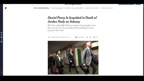 Daniel Penny acquitted! Alvin Bragg to be investigated by Trump DOJ?