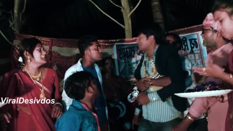 Indian bride and groom fight