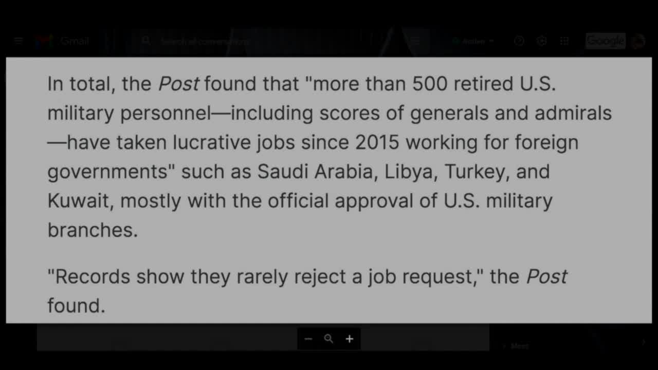 Why are so many retired senior US military officers bathing in Saudi cash?