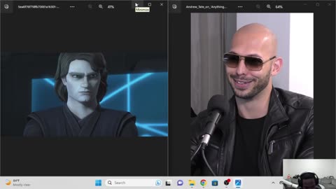 Red pill guru remind me of Star Wars Characters. @JustPearlyThings and Andrew Tate