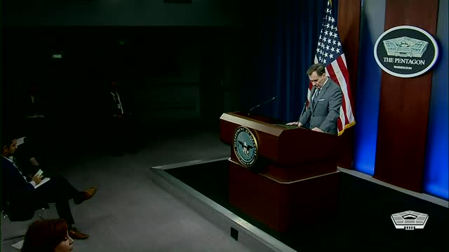 Pentagon Holds Press Briefing Following Russian Attack On Mariupol That Has Left Thousands Dead