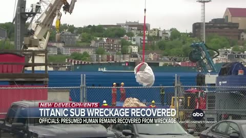 Titan Sub Debris