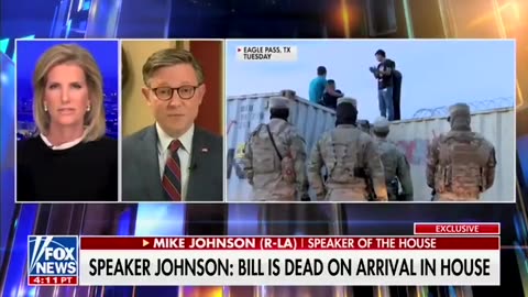 Speaker Mike Johnson The American people want a secure border. I hear from folks across the country,