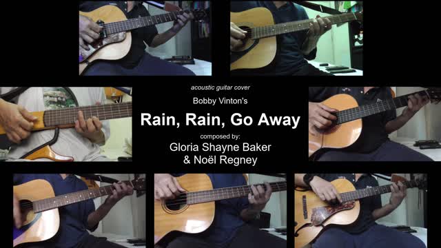 Guitar Learning Journey: "Rain Rain Go Away" vocals cover