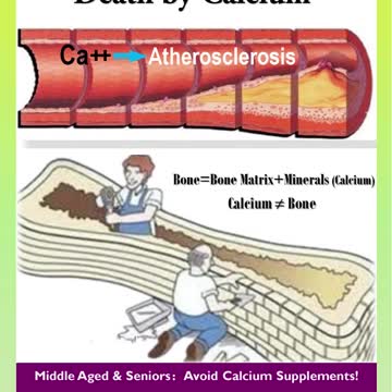 Adults and Seniors: Avoid Calcium Supplements