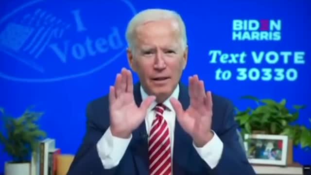 Joe Biden Admits to Running a Voter Fraud Operation