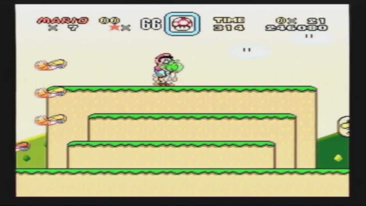Donut Plains 1 Secret Exit