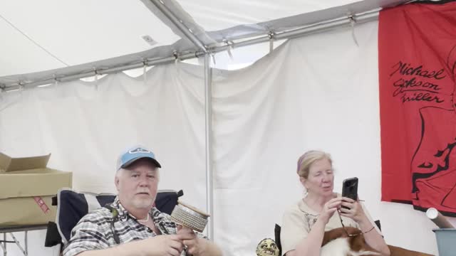Wagon Wheel live from Brimfield, MA Flea Market
