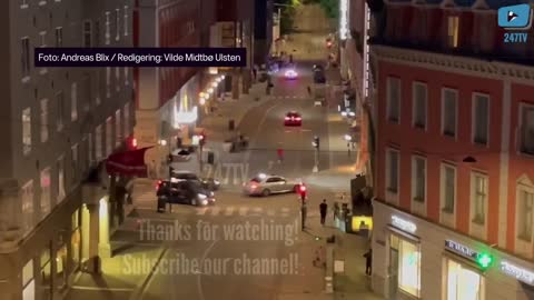 Oslo, Norway The Moment Of Mass Shooting at London Pub