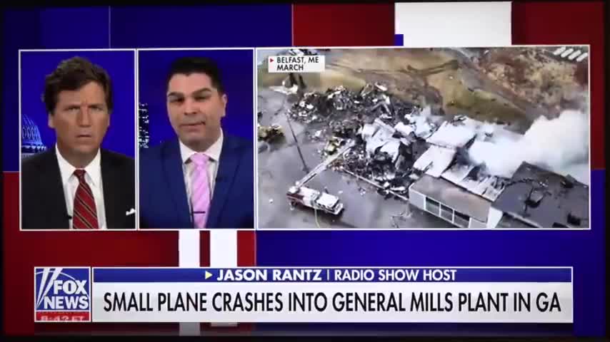 Plane crashes into Food Plant - Twelve U.S. Food Plants Destroyed or Damaged In One Month!!