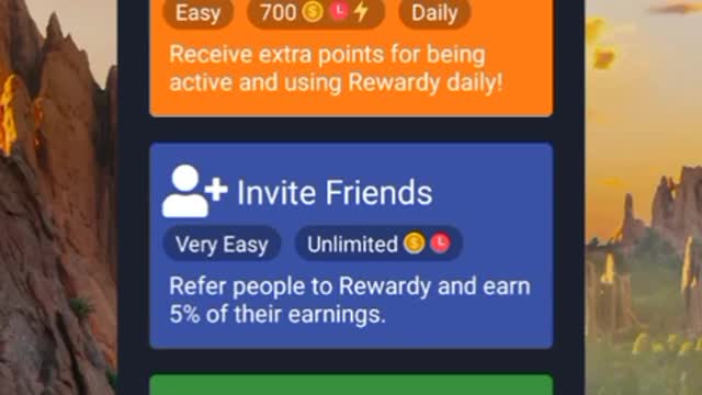 REWARDY earn money with this app