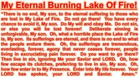 PROPHECY- My Eternal Burning Lake Of Fire!