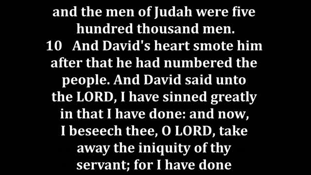 2 Samuel 24 King James version