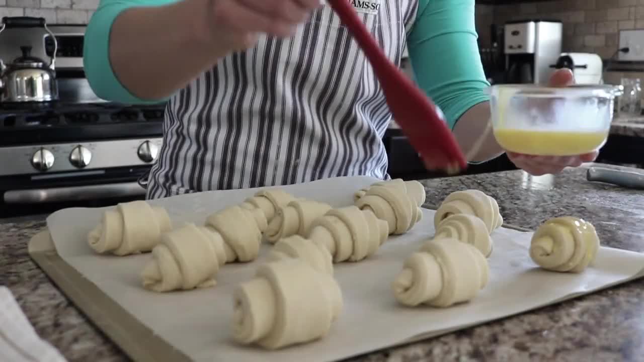 Delicious croissants