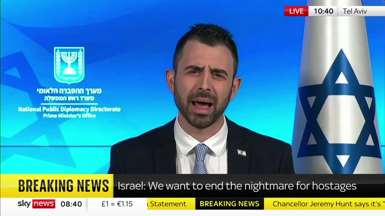 "Revolting" - Israel Spox STUNNED by Reporter's Insane Question