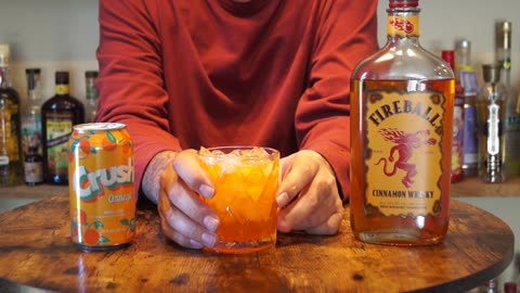 Fireball & Orange Crush Soda