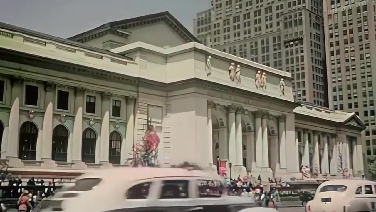 New York City in the 1940s in Color